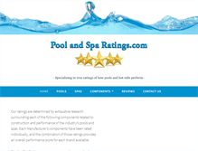 Tablet Screenshot of poolandsparatings.com